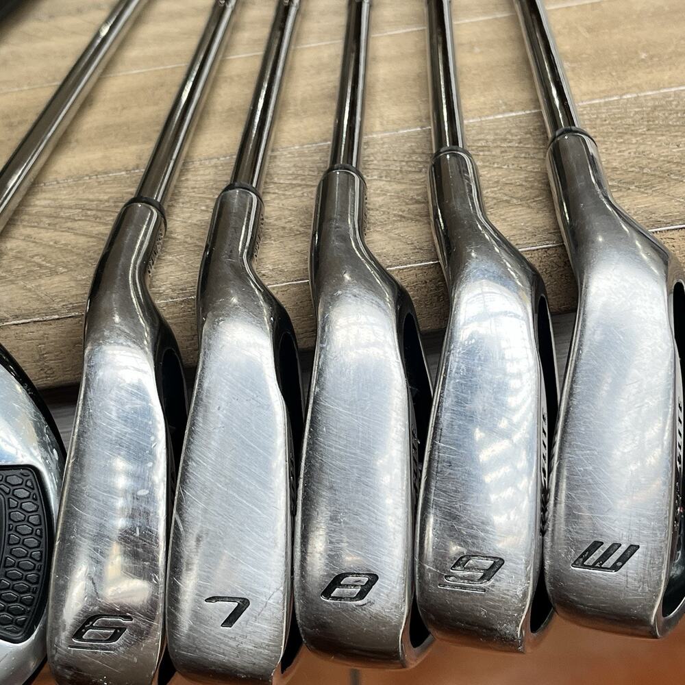 Top-Flite Stainless 3W 4H & 6-PW Iron Set RH Men's Flex Graphite Steel Shafts - Picture 8 of 12